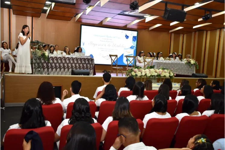 Universidad Popular del Cesar impuso símbolos a estudiantes de Enfermería