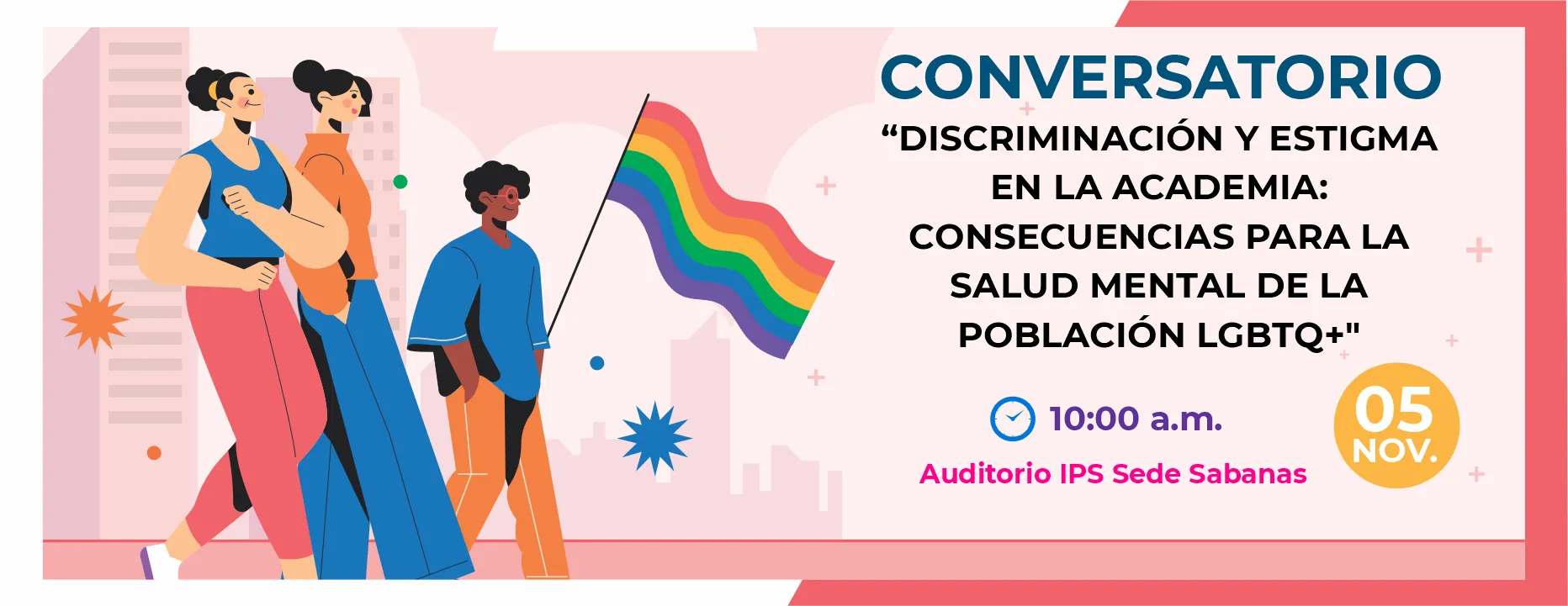 EVENTO 03 Banner Conversatorio LGTBQ+
