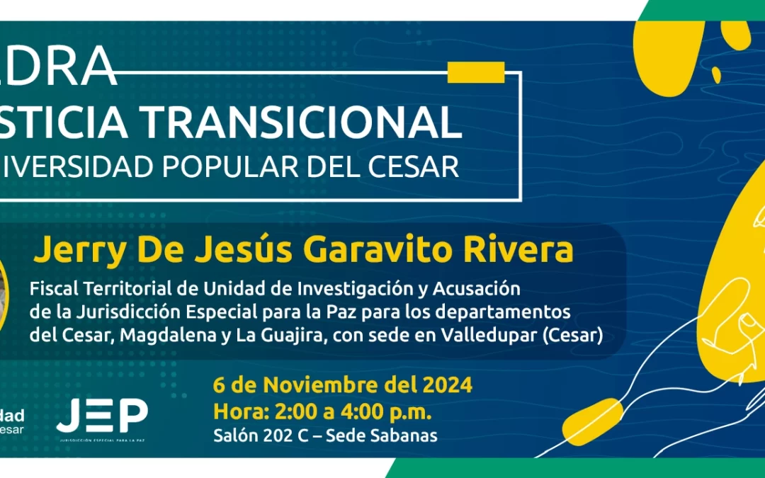 CÁTEDRA DE JUSTICIA TRANSICIONAL