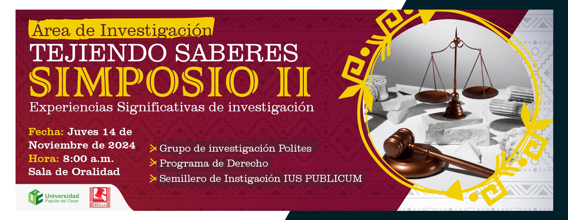 EVENTO 03 Banner Tejiendo Saberes