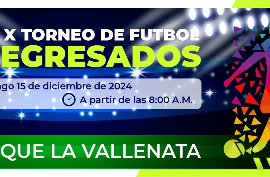 Banner Torneo de Futbol
