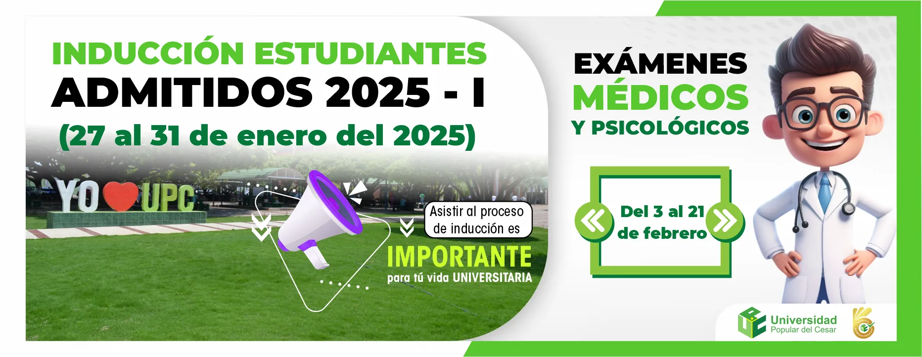 EVENTO 03 Inducción estudiantes admitidos 2025 - 1