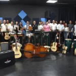 Estudiantes de la Facultad de Bellas Artes celebran la dotación de los laboratorios de música