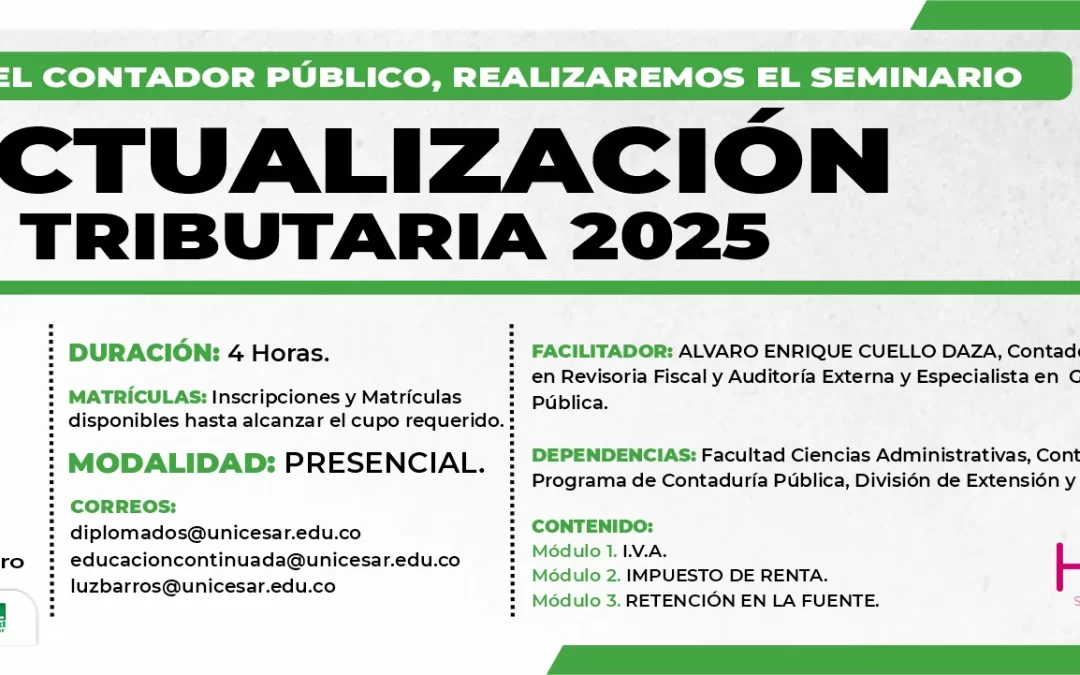 ACTUALIZACIÓN TRIBUTARIA 2025
