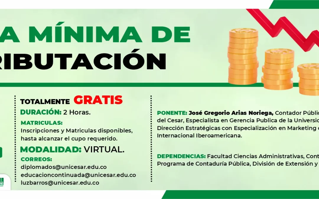 TASA MÍNIMA DE TRIBUTACIÓN
