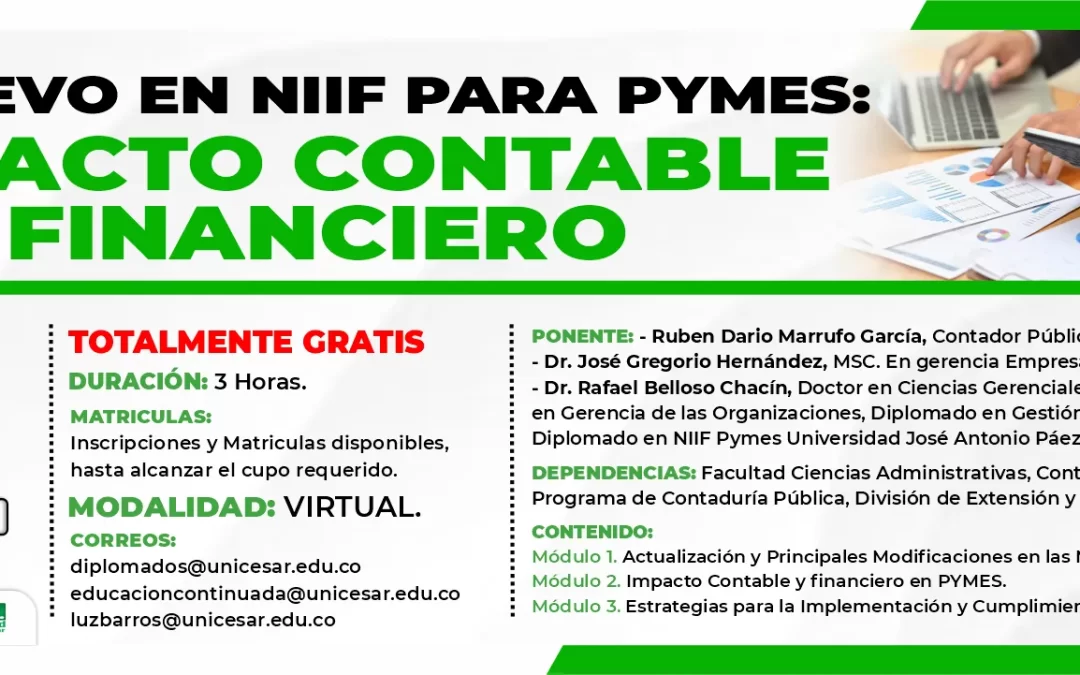 LO NUEVO EN NIIF PARA PYMES ”IMPACTO CONTABLE FINANCIERO”