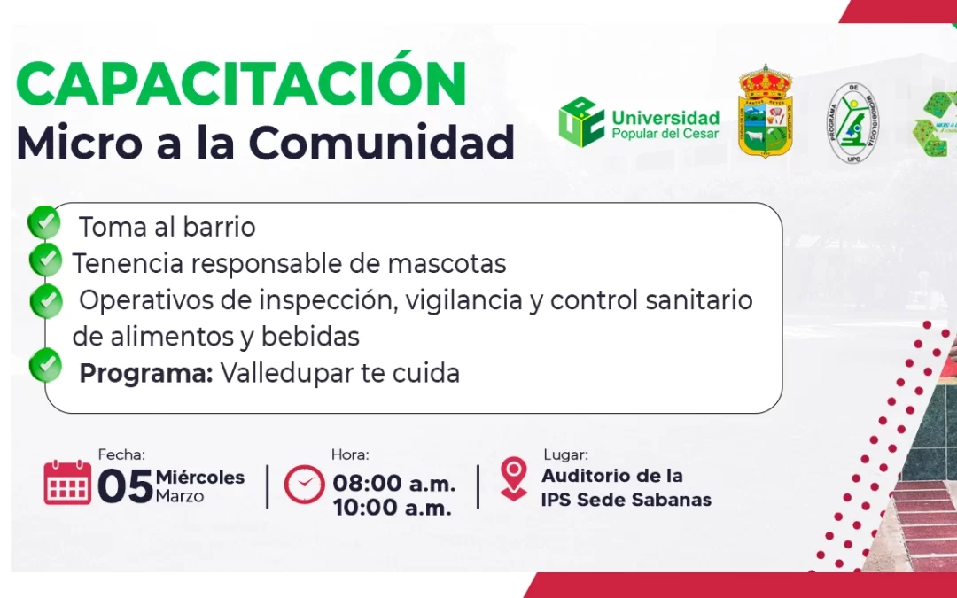 CAPACITACIÓN MICRO A LA COMUNIDAD
