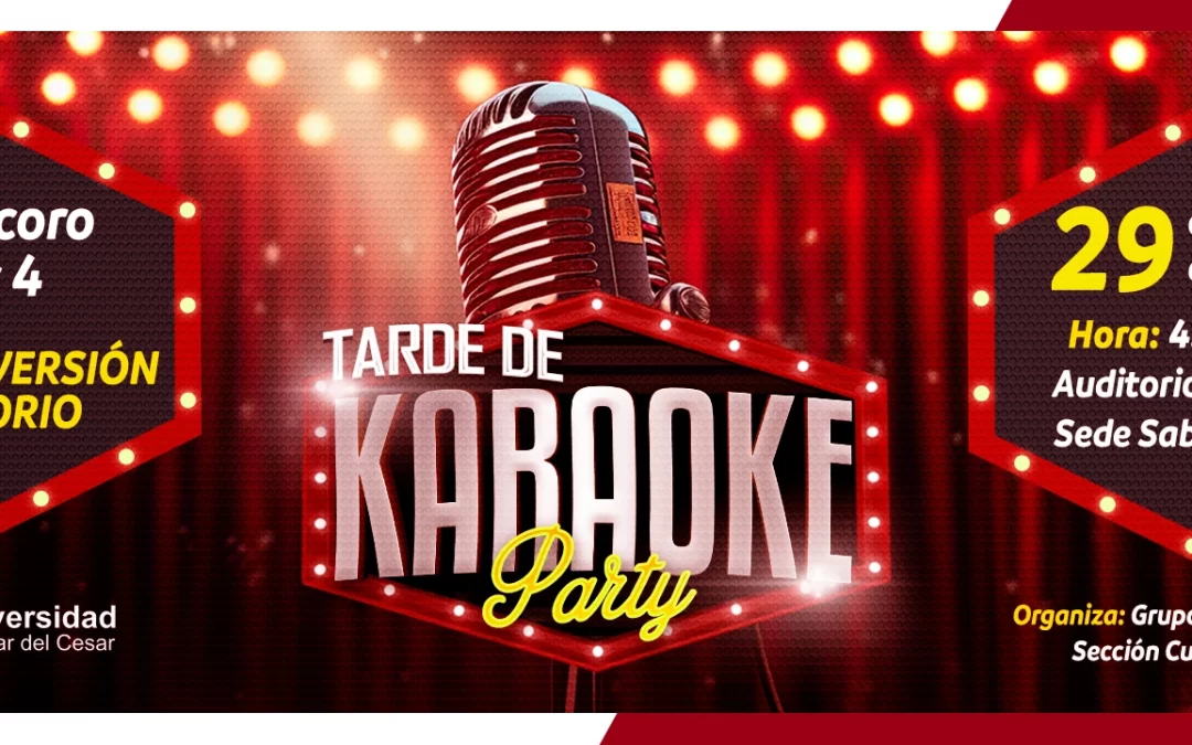 TARDE DE KARAOKE PARTY