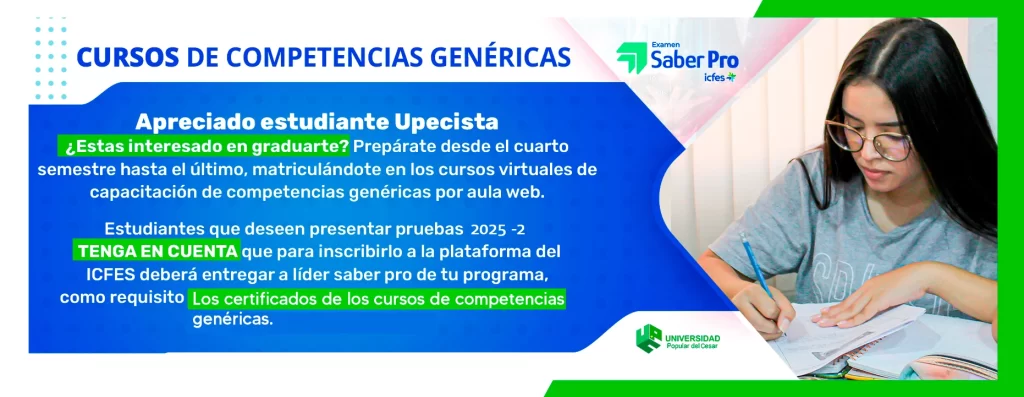 Curso de competencias genéricas saber pro 2025-1