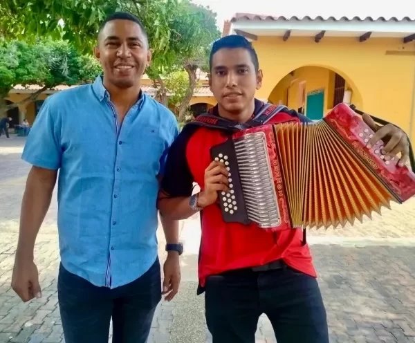 Jaime Zuleta y Almes Granados, hacen parte del grupo de upecistas que participarán este año en el Festival de la Leyenda Vallenata