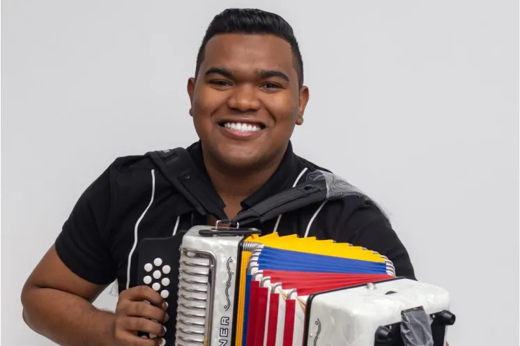 Jhaser David Anaya Oviedo también defiende los colores de la UPC en el Festival de la Leyenda Vallenata