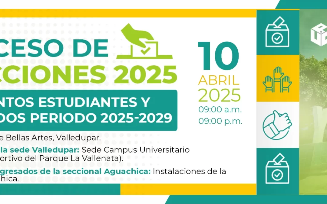 LUGARES DE VOTACIÓN PARA LAS ELECCIONES DE REPRESENTANTES ESTUDIANTILES Y DE EGRESADOS