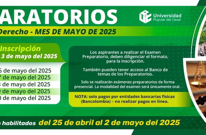 Banner Preparatorios mayo 2025, calendario de exámenes preparatorios. fecha de inscripción del 23 de abril al 03 de mayo de 2025