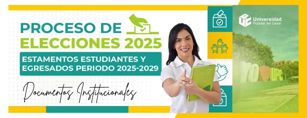Proceso de elecciones 2025 - Estamento estudiantes y egresados periodo 2025 - 2029