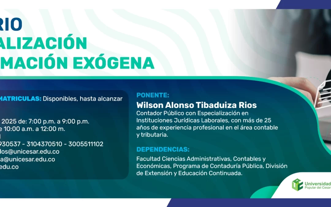 SEMINARIO DE ACTUALIZACION EN INFORMACION EXOGENA