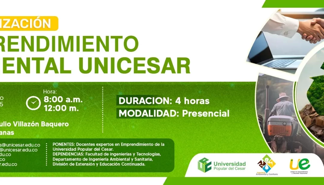 SOCIALIZACION: EMPRENDIMIENTO AMBIENTAL UNICESAR