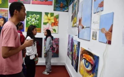 Con gran espectáculo de teatro, artes plásticas, danza y música, avanza cierre de semestre en Bellas Artes en la UPC