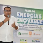 “Gracias a la formación que me brindó la UPC, hoy lidero espacios como estos”, egresado Jaider Daza, durante su ponencia en la Feria de Energías Renovables