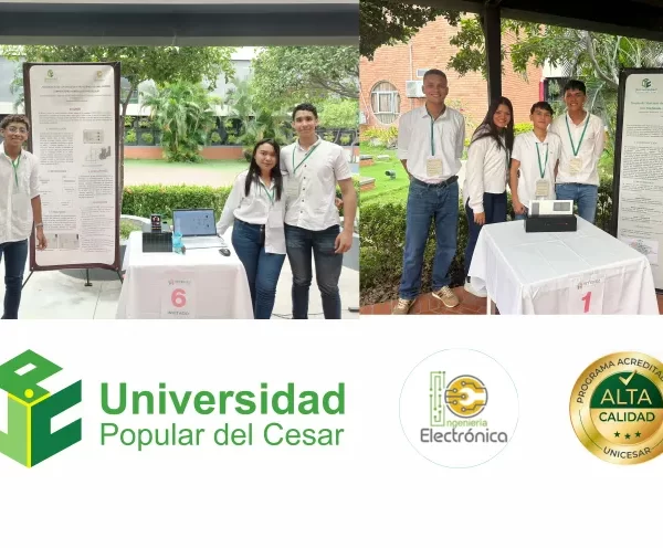 Estudiantes de Ingeniería Electrónica representaron con éxito a la UPC en Encuentro Académico con enfoque STEAM