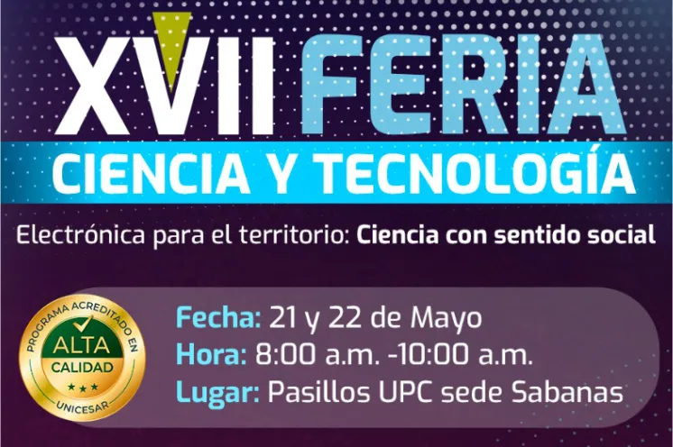 Más de 450 estudiantes protagonistas de la Feria de Ciencia y Tecnología del Programa de Ingeniería Electrónica