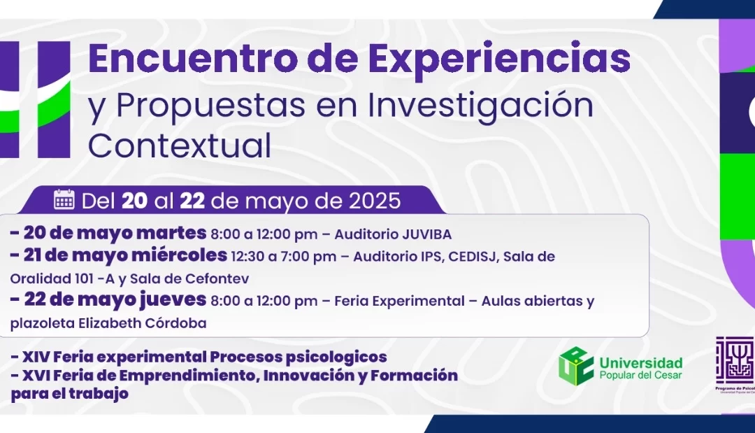 II ENCUENTRO DE EXPERIENCIAS Y PROPUESTAS EN INVESTIGACIÓN CONTEXTUAL