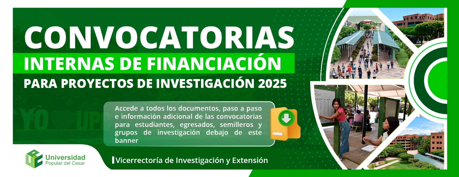 Convocatorias internas de financiación para proyectos de investigación 2025