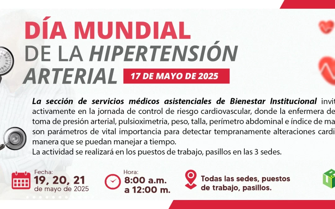 DÍA MUNDIAL DE LA HIPERTENSIÓN ARTERIAL