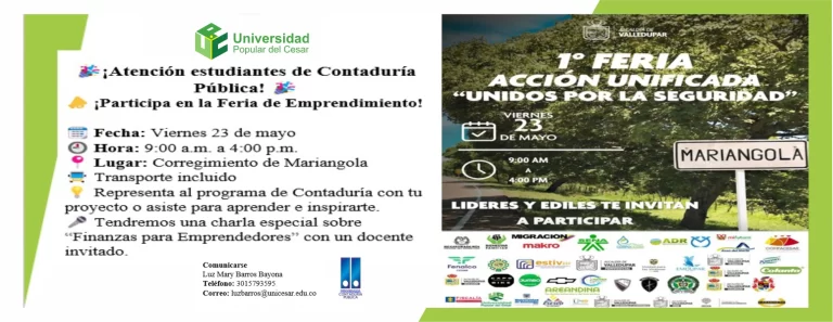 Primera feria acción unificada "unidos por la seguridad"