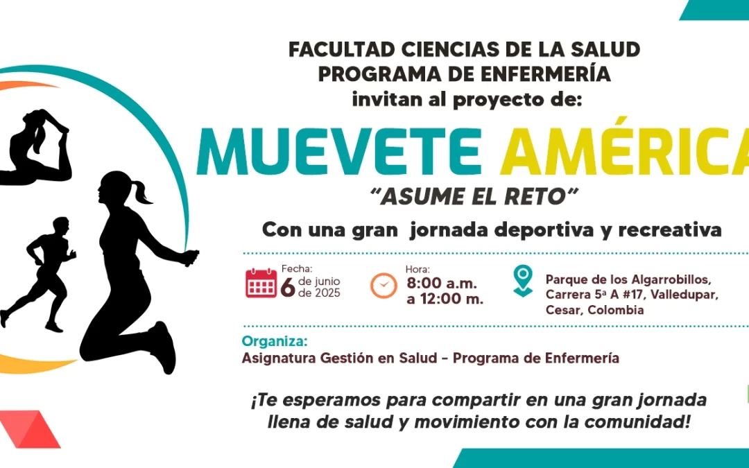 MUÉVETE AMÉRICA, ASUME EL RETO CON UNA GRAN JORNADA DEPORTIVA Y RECREATIVA