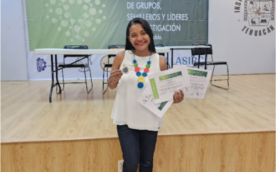 Docente de la UPC recibió reconocimiento en el XVI Encuentro Latinoamericano de Grupos, Semilleros y Líderes de Investigación en México