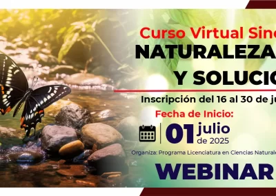 CURSO VIRTUAL SINCRÓNICO: NATURALEZA, VIDA Y SOLUCIÓN