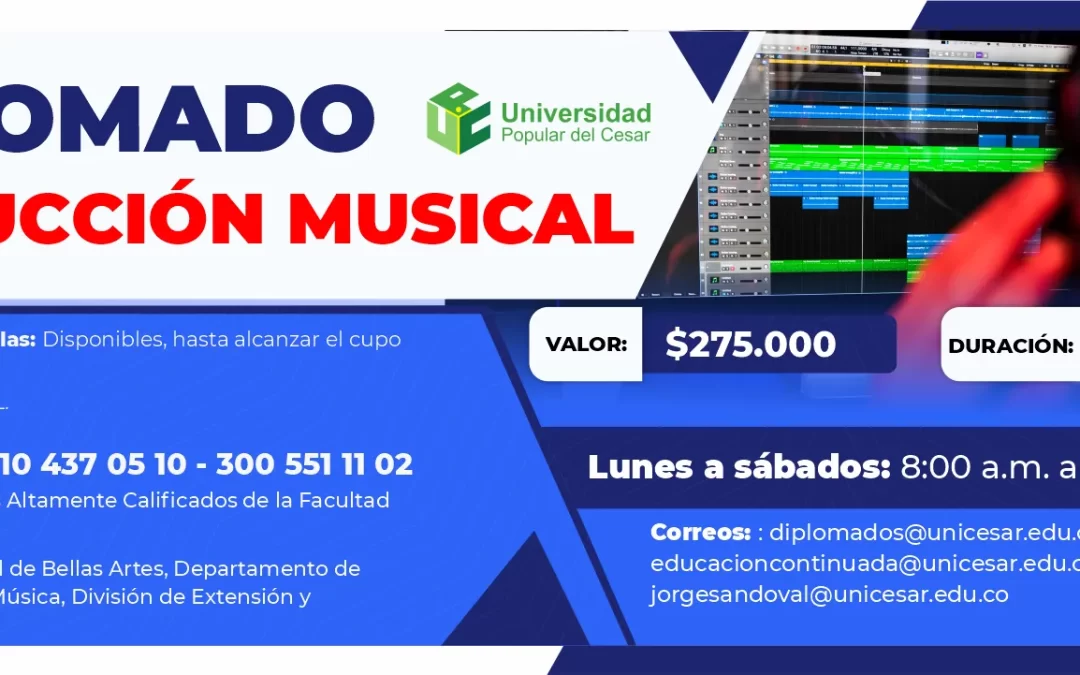 DIPLOMADO EN PRODUCCIÓN MUSICAL