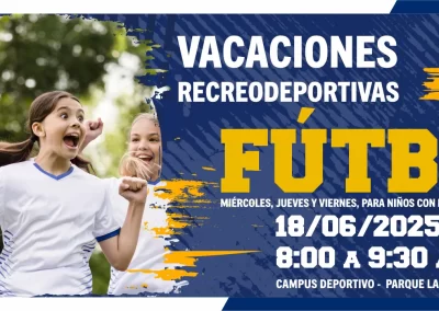 VACACIONES RECREODEPORTIVAS