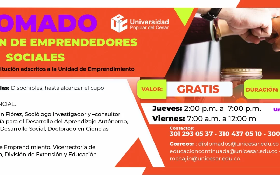 DIPLOMADO EN FORMACIÓN DE EMPRENDEDORES SOCIALES