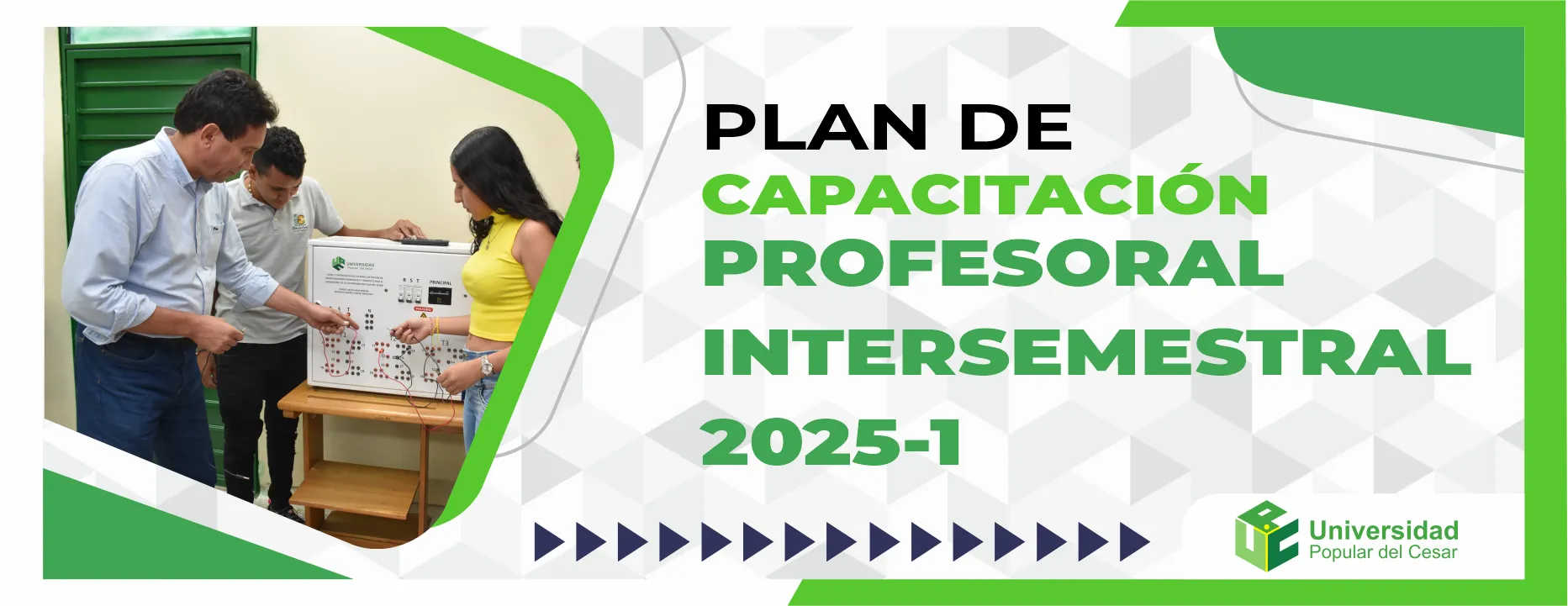 Plan de capacitación profesoral intersemestral 2025-1