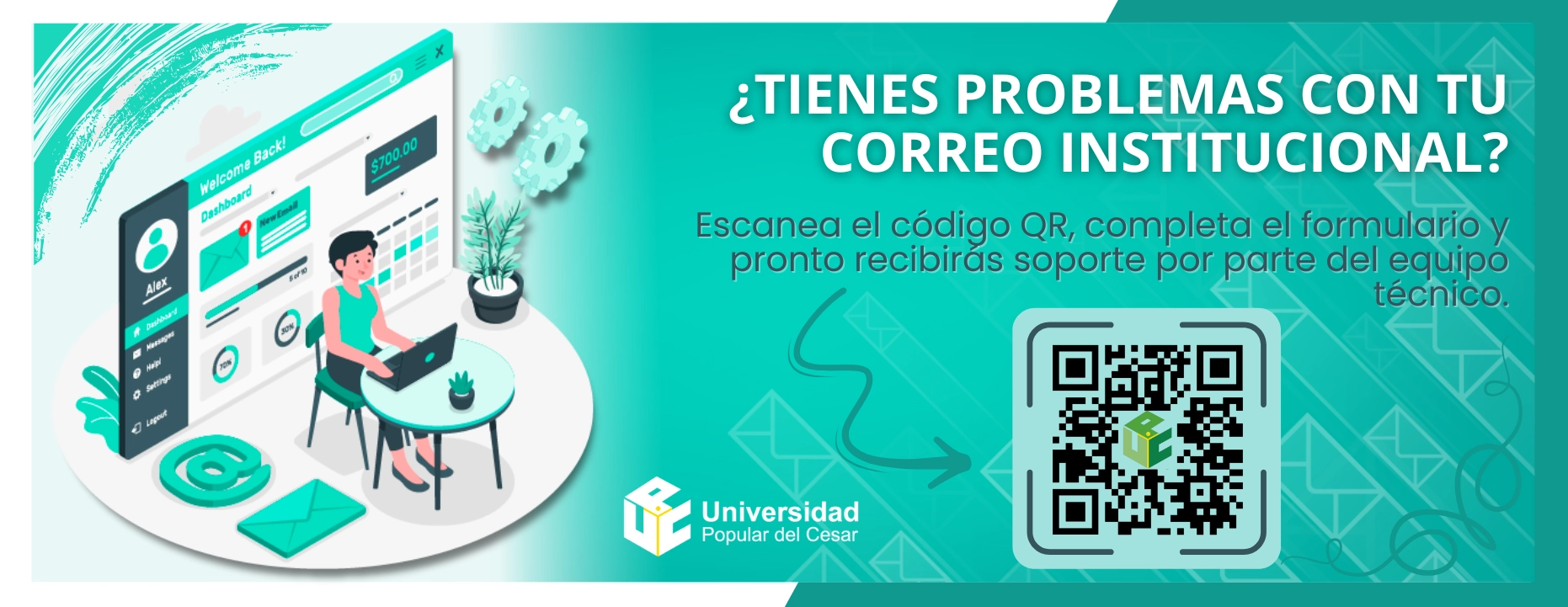 ¿Tienes Problemas con tu correo institucional?