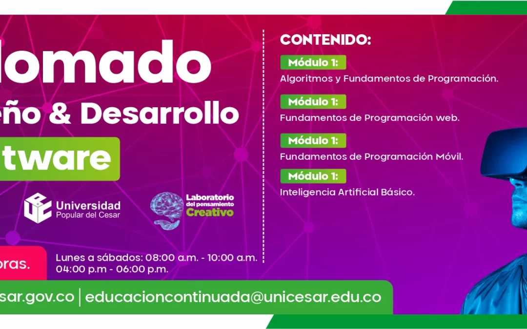 DIPLOMADO EN DISEÑO Y DESARROLLO DE SOFTWARE