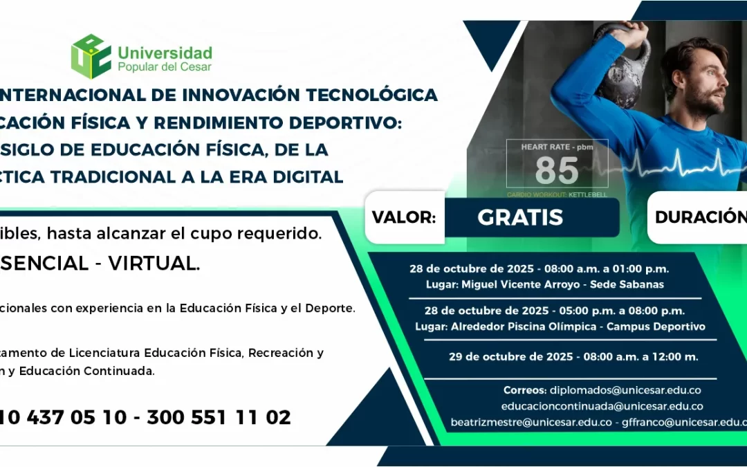 IV CONGRESO INTERNACIONAL DE INNOVACIÓN TECNOLÓGICA EN LA EDUCACIÓN FÍSICA Y RENDIMIENTO DEPORTIVO