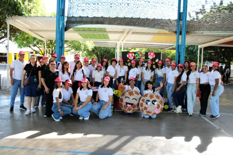 Programa de Instrumentación Quirúrgica promueve campaña “Manos Limpias Salvan Vidas” en la Institución Educativa Cesar Pompeyo