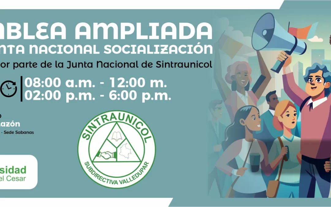 ASAMBLEA AMPLIADA VISITA JUNTA NACIONAL SOCIALIZACIÓN