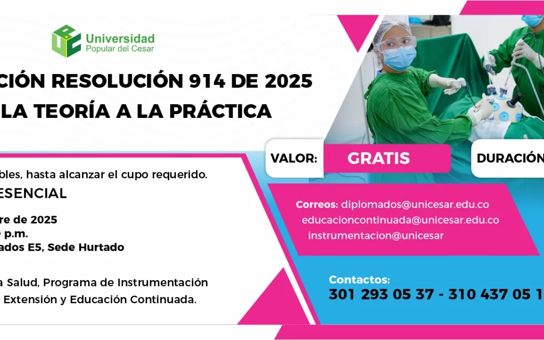 ACTUALIZACIÓN EN RESOLUCIÓN 914 DE 2025 DESDE LA TEORÍA PRÁCTICA