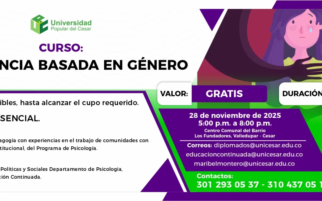 CURSO LA VIOLENCIA BASADA EN GÉNERO