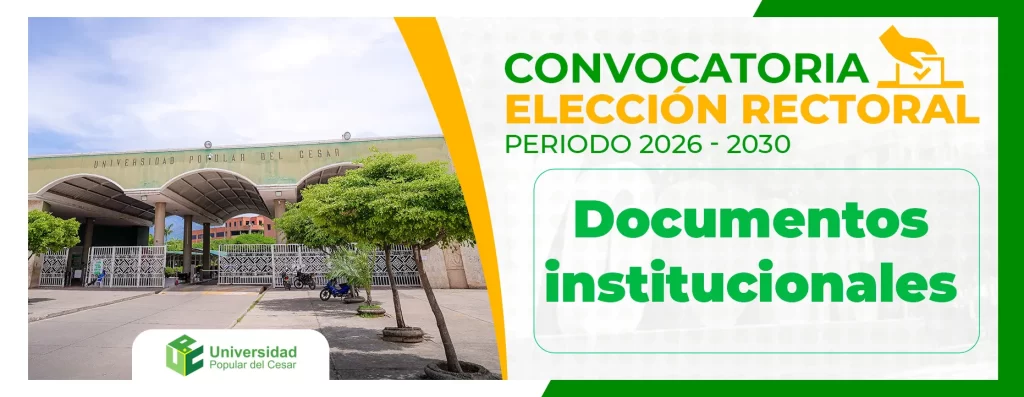 Convocatoria elección rectoral periodo 2026 - 2030