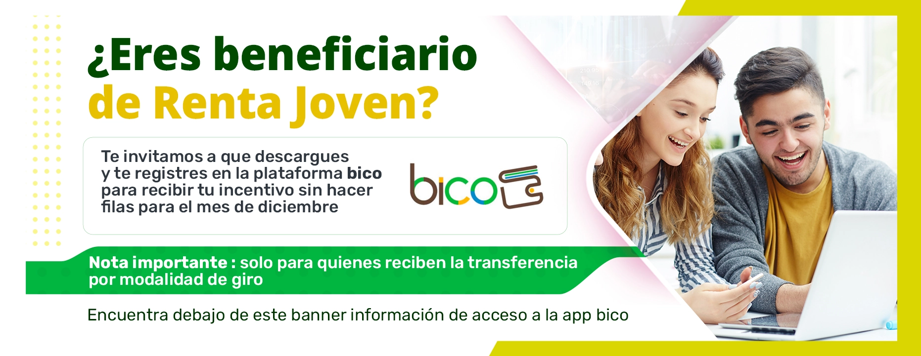 EVENTO 03 ¿Eres beneficiario de Renta Joven?