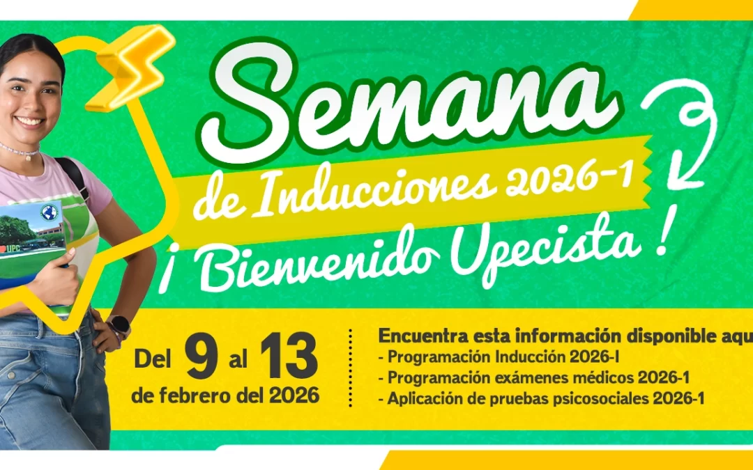 SEMANA DE INDUCCIONES 2026 -1