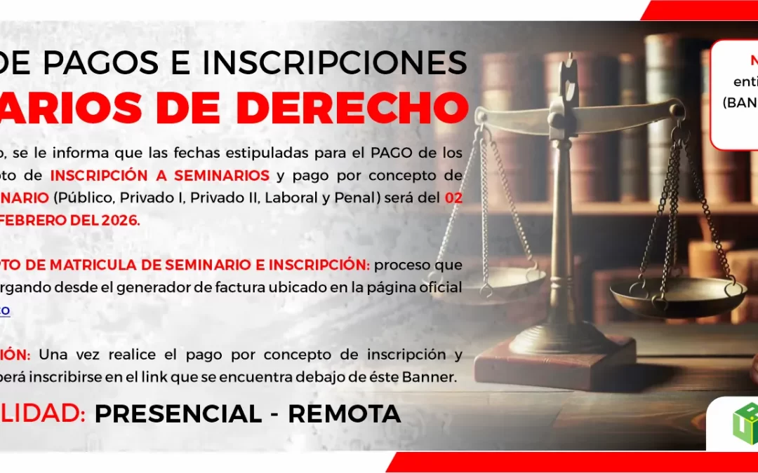 SEMINARIOS DE DERECHO