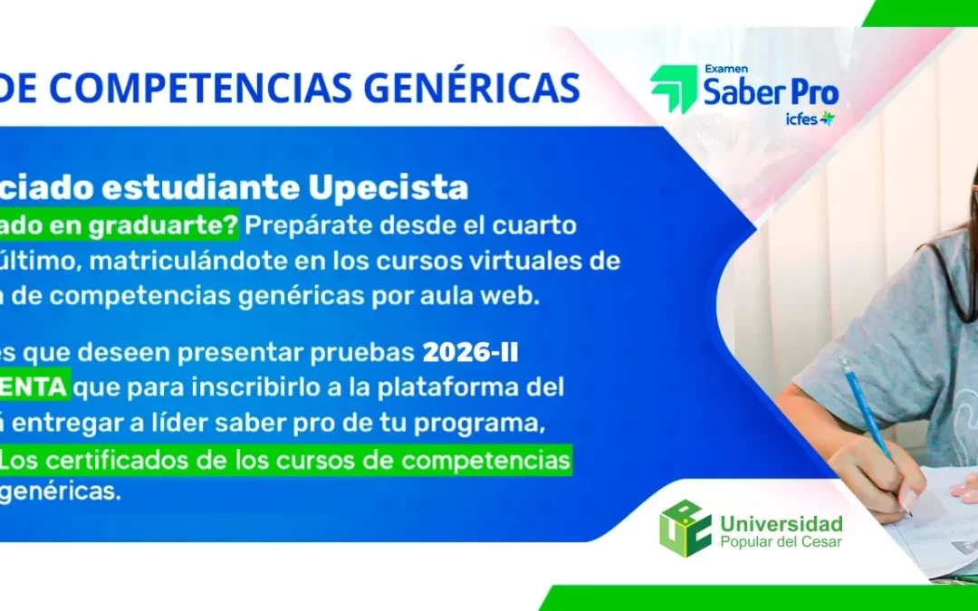 CURSO DE COMPETENCIAS GENÉRICAS SABER PRO 2026