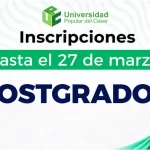 UPC amplía plazo de inscripciones para programas de especializaciones y maestrías