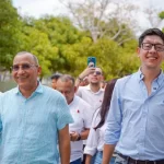 Ministro de Educación visitó la UPC para la primera siembra del Bloque J