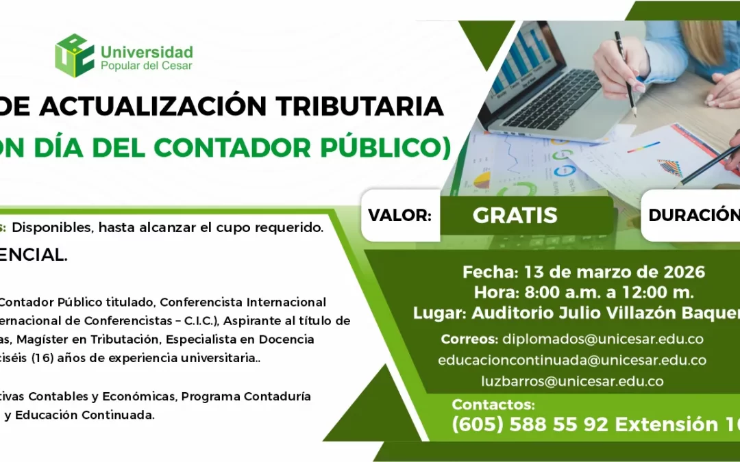 SEMINARIO DE ACTUALIZACIÓN TRIBUTARIA (CELEBRACIÓN DÍA DEL CONTADOR PÚBLICO)